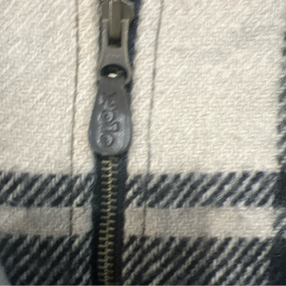 Women’s Ralph Lauren POLO Red Wool Plaid Quilted Field Jacket Sz S - Picture 7 of 8